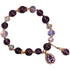 Natural Purple Crystal Bracelet