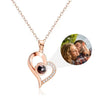 Custom Projection Necklace Personalized Picture