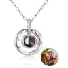 Custom Projection Necklace Personalized Picture