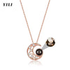 Custom Projection Necklace Personalized Picture