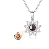 Custom Projection Necklace Personalized Picture
