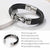 Stainless Steel Leather Bracelet